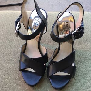 Michael kors strappy heels